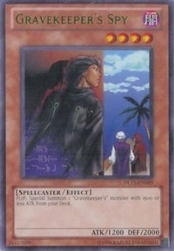 Gravekeeper's Spy (Green) - DL11-EN009 - Rare