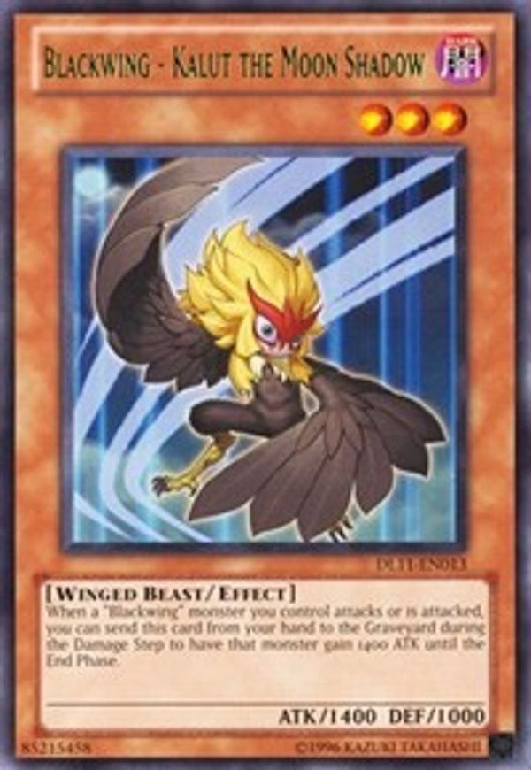 Blackwing - Kalut the Moon Shadow (Green) - DL11-EN013 - Rare