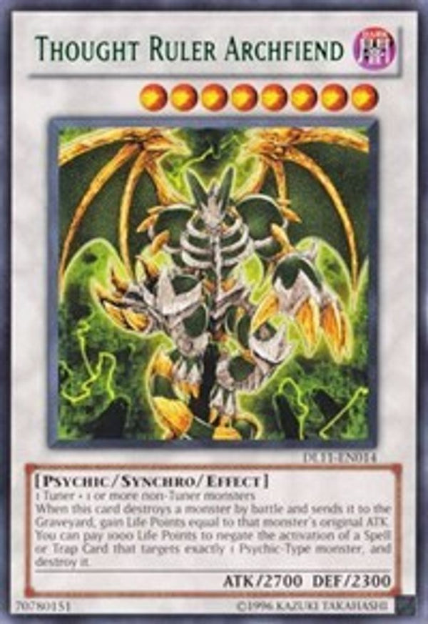 Thought Ruler Archfiend (Green) - DL11-EN014 - Rare