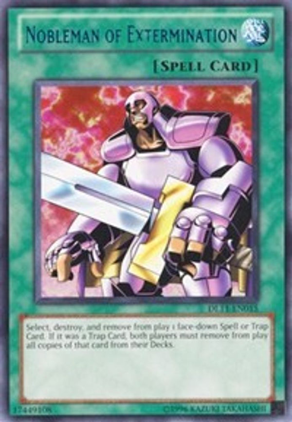 Nobleman of Extermination (Blue) - DL11-EN015 - Rare