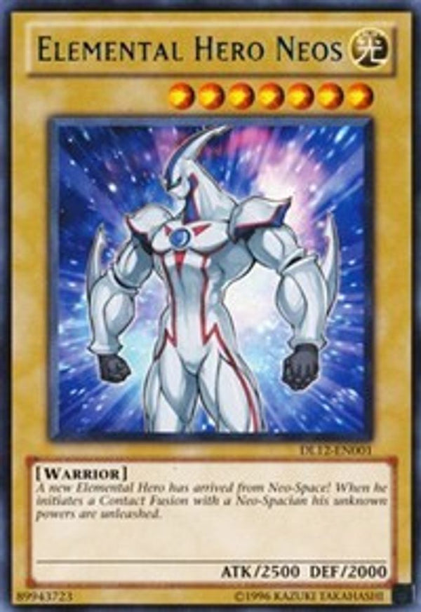 Elemental Hero Neos (Blue) - DL12-EN001 - Rare