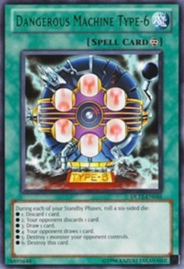 Dangerous Machine Type-6 (Green) - DL12-EN016 - Rare