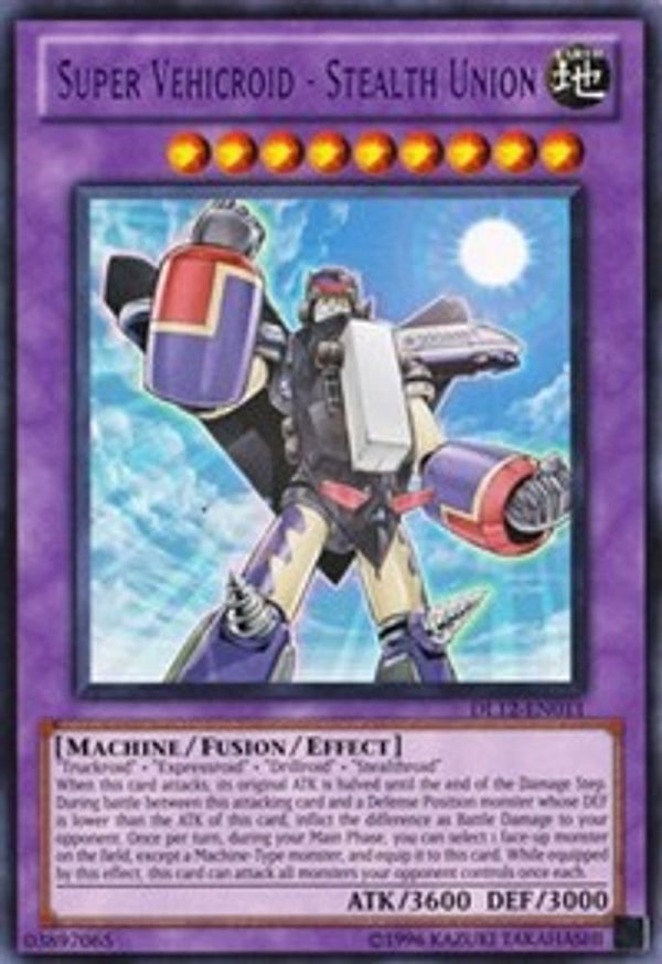 Super Vehicroid - Stealth Union (Purple) - DL12-EN011 - Rare