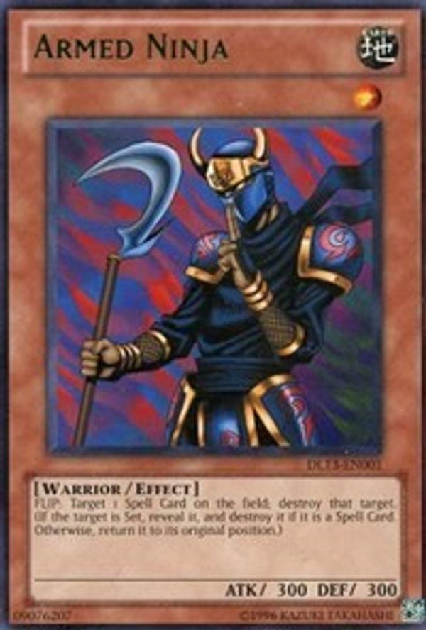 Armed Ninja (Green) - DL13-EN001 - Rare