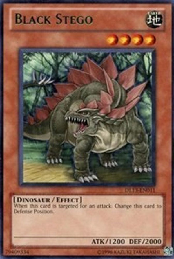 Black Stego (Green) - DL13-EN011 - Rare