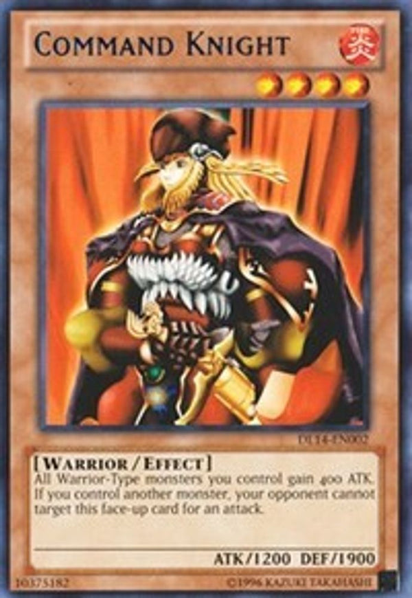 Command Knight (Blue) - DL14-EN002 - Rare