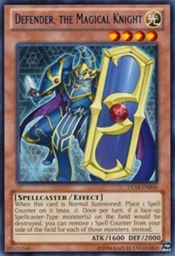 Defender, the Magical Knight (Blue) - DL14-EN006 - Rare