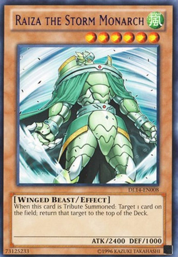 Raiza the Storm Monarch (Purple) - DL14-EN008 - Rare