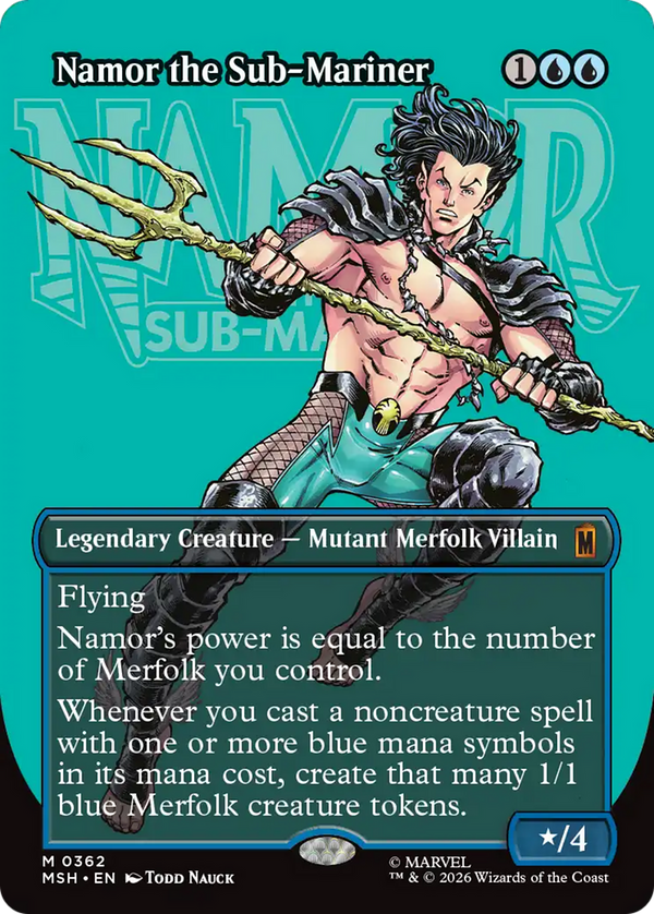 Namor the Sub-Mariner - Logo Showcase (MSH) (Pre-Order)