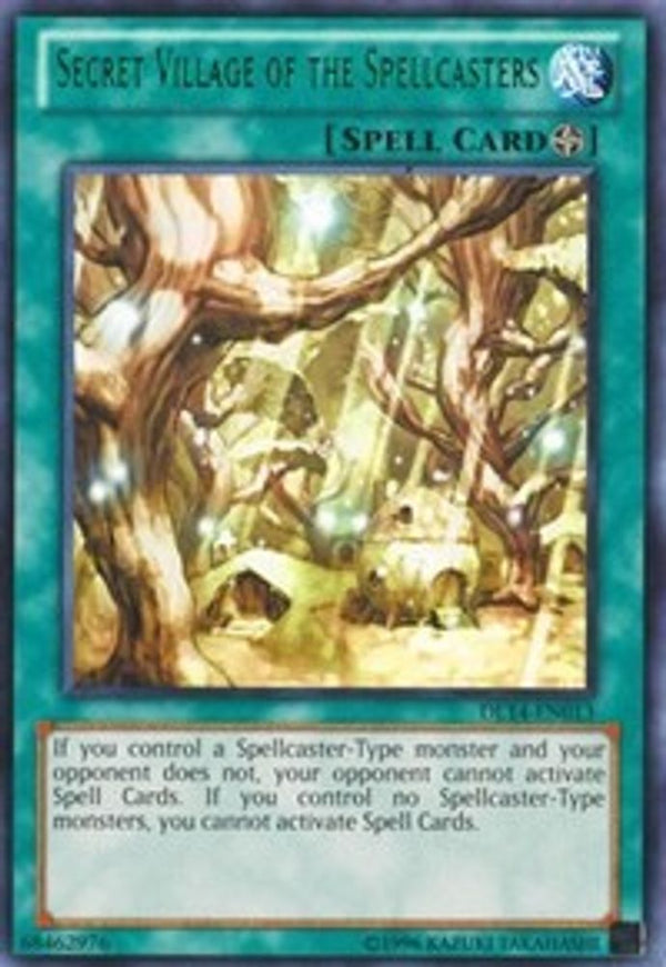 Secret Village of the Spellcasters (Green) - DL14-EN013 - Rare