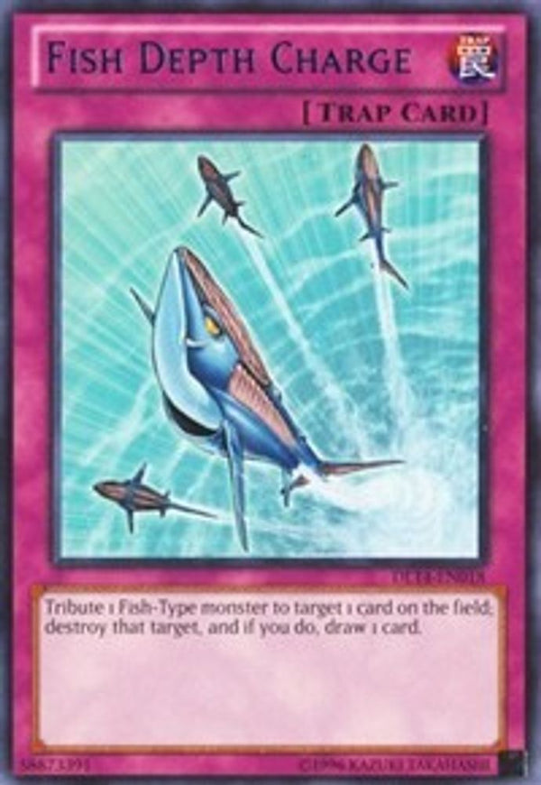 Fish Depth Charge (Blue) - DL14-EN018 - Rare
