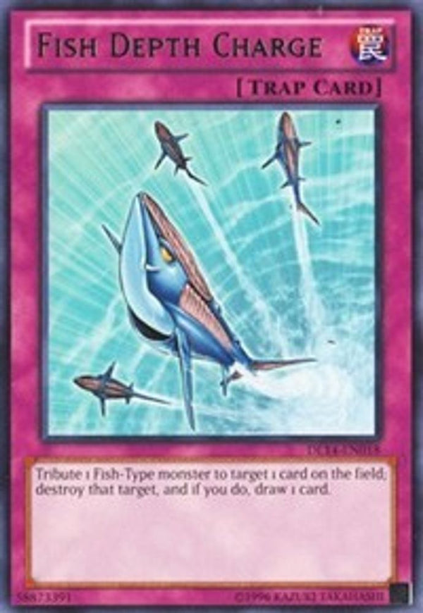 Fish Depth Charge (Green) - DL14-EN018 - Rare