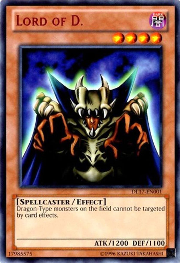 Lord of D. (Red) - DL17-EN001 - Rare