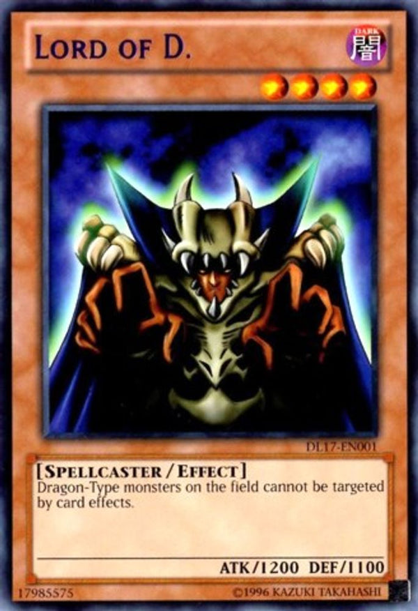 Lord of D. (Purple) - DL17-EN001 - Rare