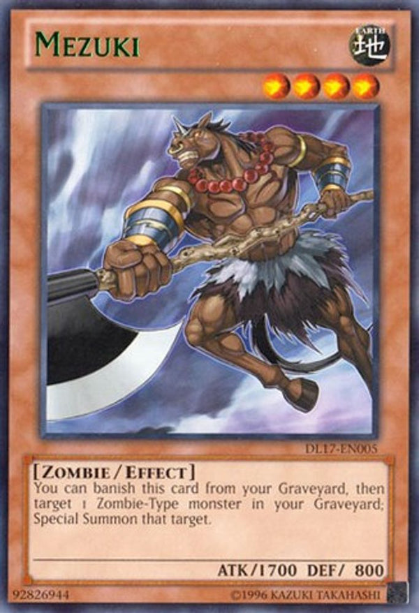 Mezuki (Green) - DL17-EN005 - Rare