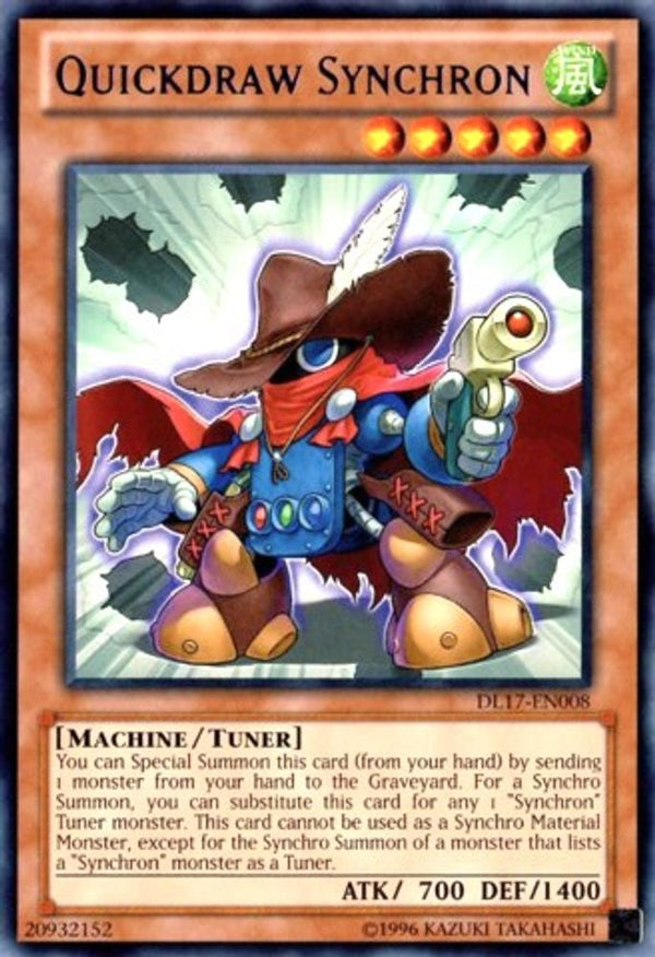 Quickdraw Synchron (Purple) - DL17-EN008 - Rare