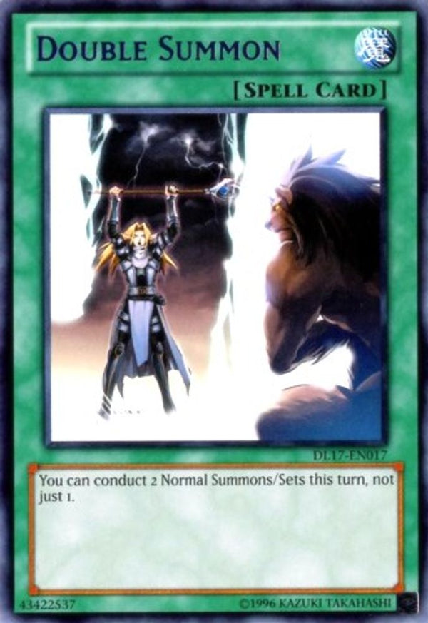 Double Summon (Purple) - DL17-EN017 - Rare