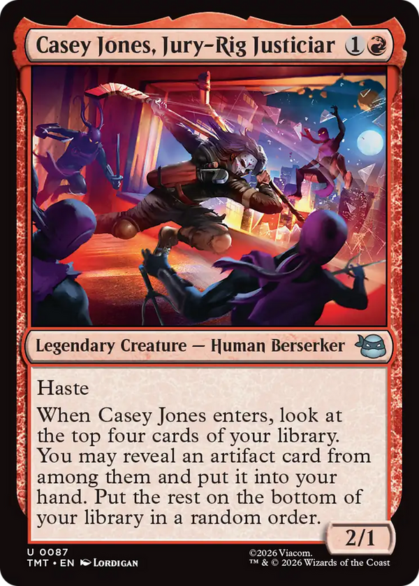Casey Jones, Jury-Rig Justiciar (TMT)