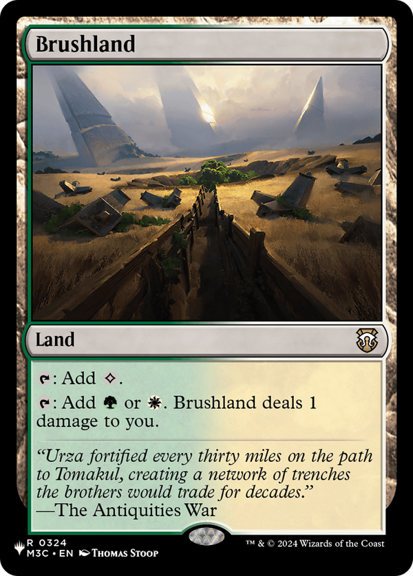 Brushland - M3C Reprint (PLST)