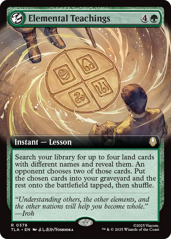 Elemental Teachings - Extended Art (TLA)