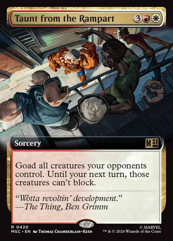 Taunt from the Rampart - Extended Art (MSC)
