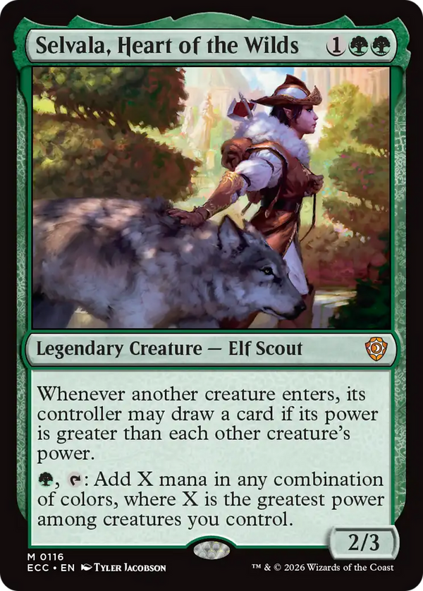 Selvala, Heart of the Wilds (ECC)