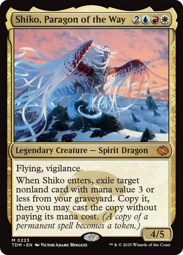 Shiko, Paragon of the Way (TDM)