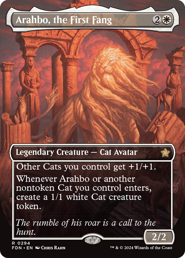Arahbo, the First Fang - Borderless (FDN)