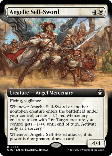 Angelic Sell-Sword - Extended Art (OTC)