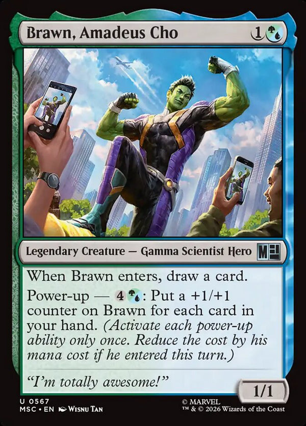 Brawn, Amadeus Cho (MSC)