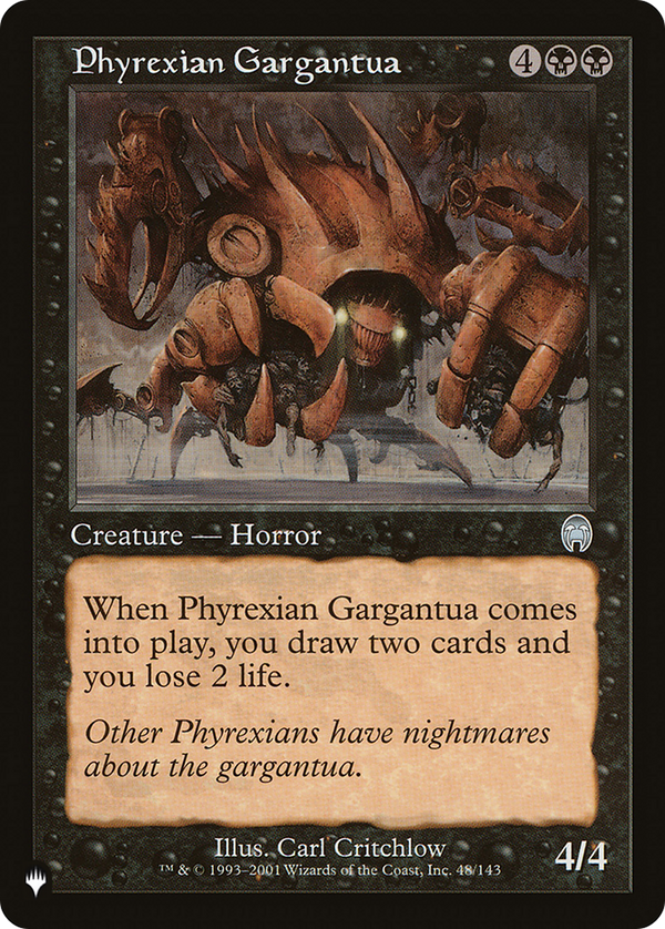 Phyrexian Gargantua - APC Reprint (PLST)