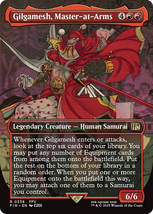 Gilgamesh, Master-at-Arms - Borderless (FIN)