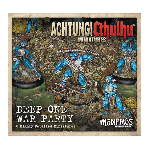 Achtung! Cthulhu RPG - Miniatures: Deep One War Party