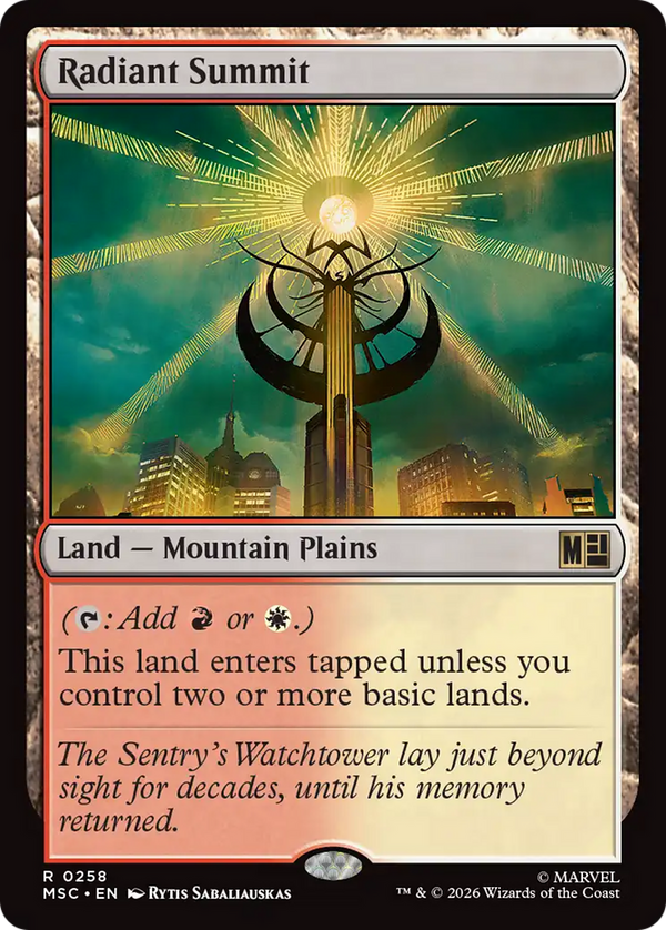 Radiant Summit (MSC) (Pre-Order)