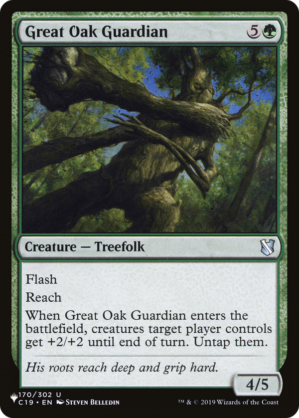Great Oak Guardian - C19 Reprint (PLST)