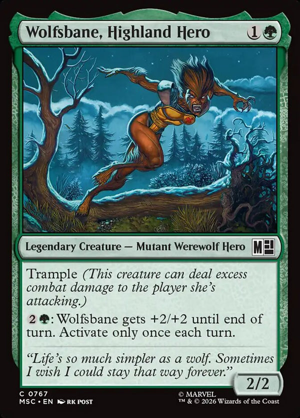 Wolfsbane, Highland Hero (MSC)