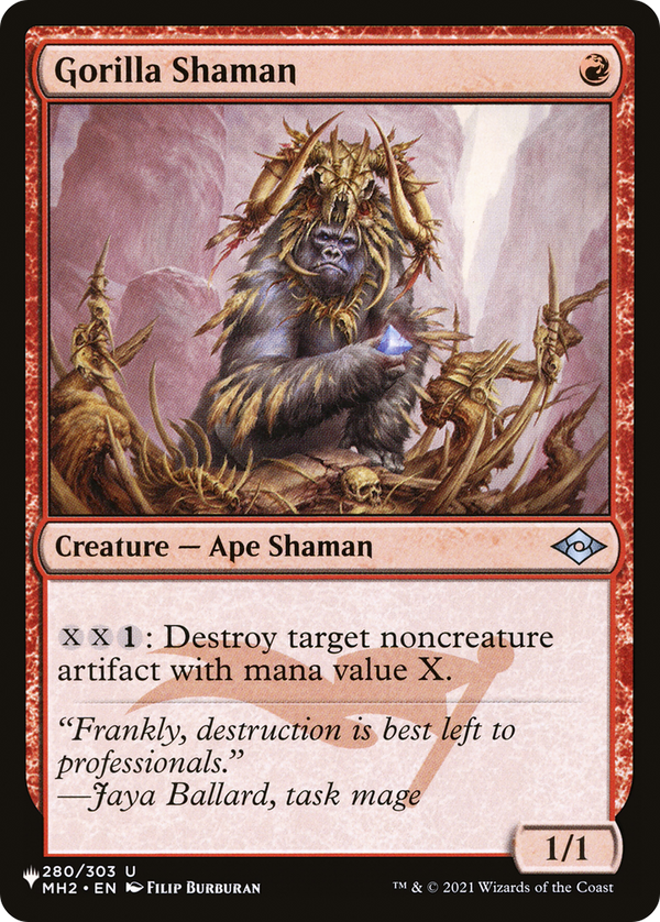 Gorilla Shaman - MH2 Reprint (PLST)