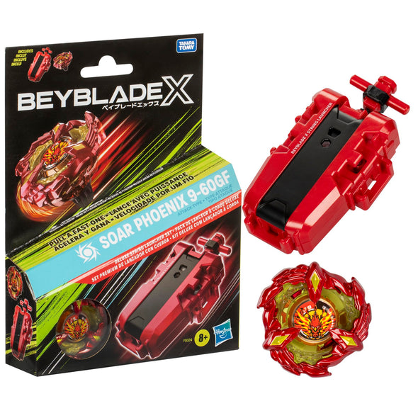 Beyblade X: Deluxe String Launcher Set - Soar Phoenix 9-60F