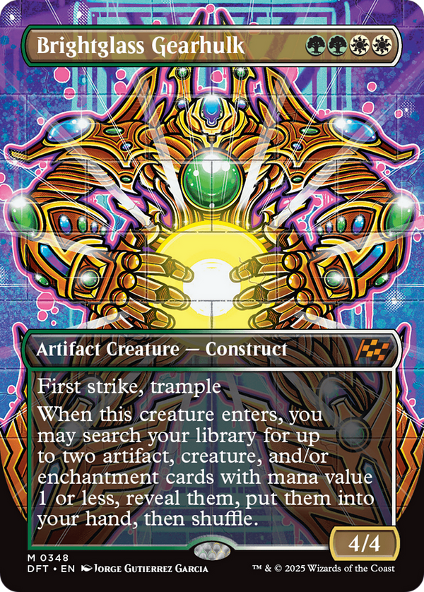 Brightglass Gearhulk - Borderless Graffiti Giant (DFT)
