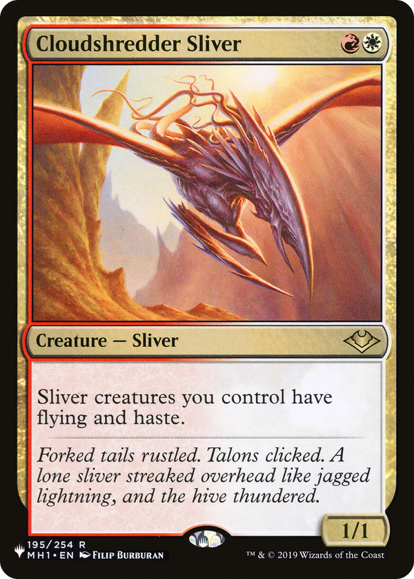 Cloudshredder Sliver - MH1 Reprint (PLST)