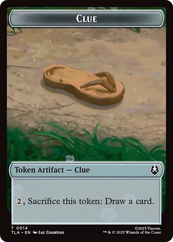 Clue (014) // Ally (005) Token (TTLA)