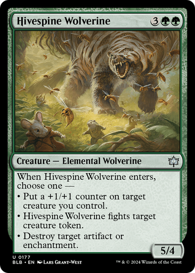 Hivespine Wolverine (BLB)