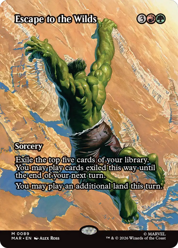 Escape to the Wilds - Source Material Showcase (MAR) (Pre-Order)