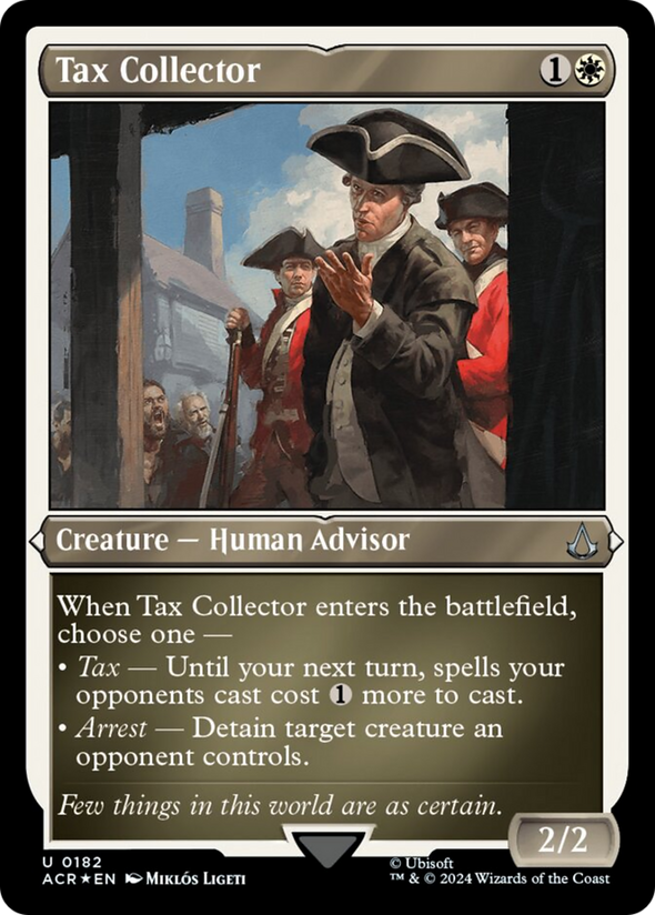 Tax Collector (Etched) (ACR)