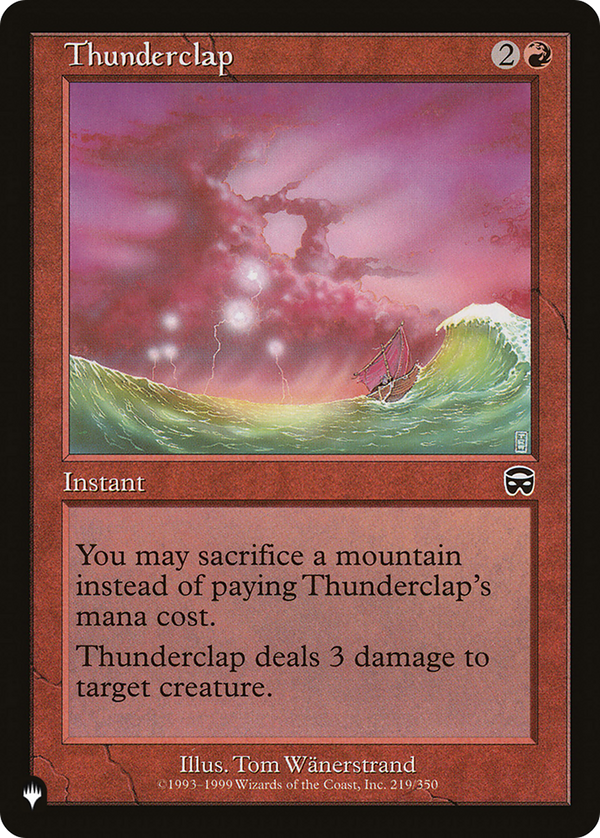 Thunderclap - MMQ Reprint (PLST)