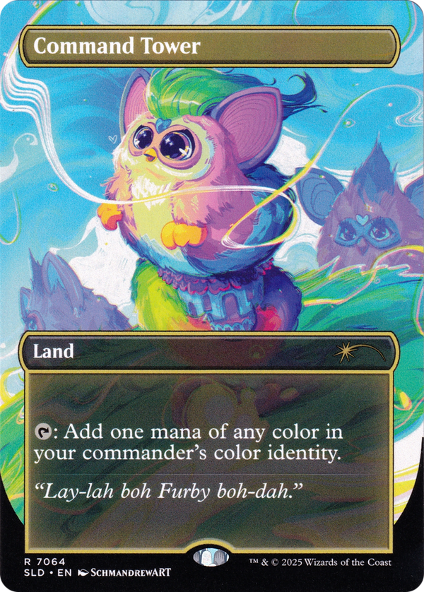 Command Tower - FURBY Bonus Card (SLD)