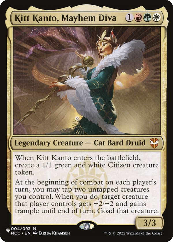 Kitt Kanto, Mayhem Diva - NCC Reprint (PLST)