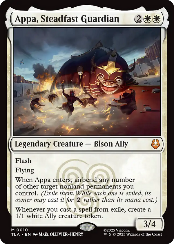 Appa, Steadfast Guardian (TLA)