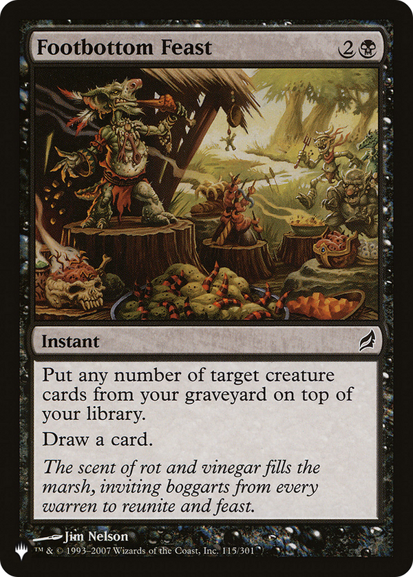 Footbottom Feast - LRW Reprint (PLST)