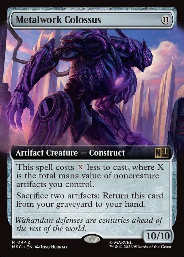 Metalwork Colossus - Extended Art (MSC)